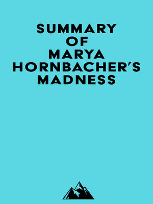 cover image of Summary of Marya Hornbacher's Madness
